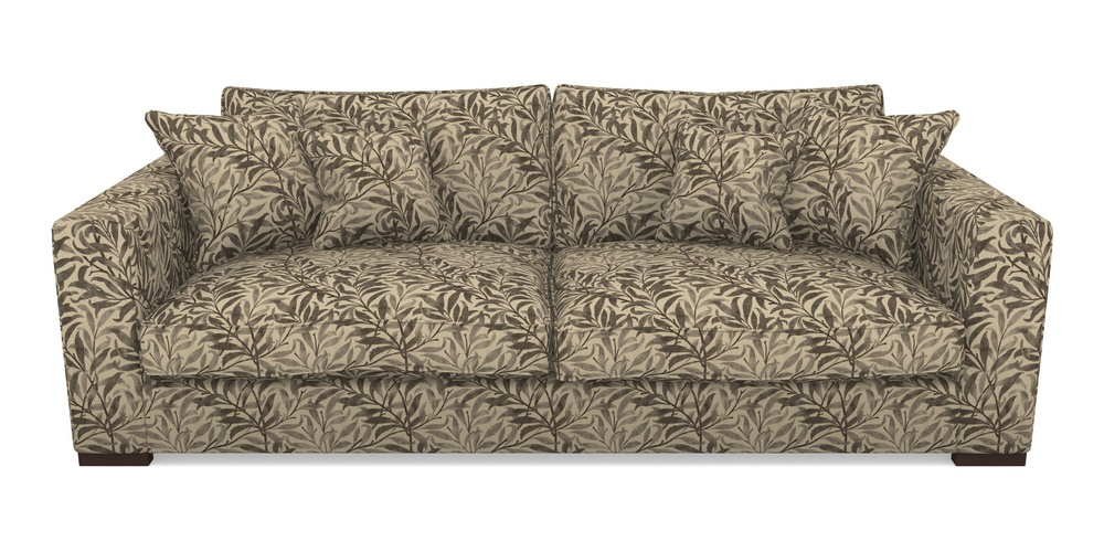 Product photograph of Stourhead 4 Seater Sofa In V A Drawn From Nature - Willow Bough Large - Brown from Sofas and Stuff Limited