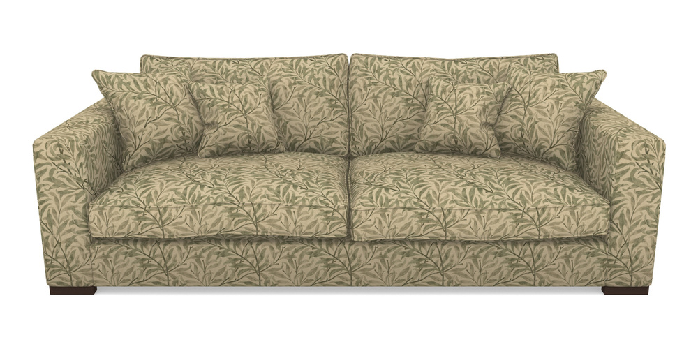 Product photograph of Stourhead 4 Seater Sofa In V A Drawn From Nature - Willow Bough Large - Light Green from Sofas and Stuff Limited