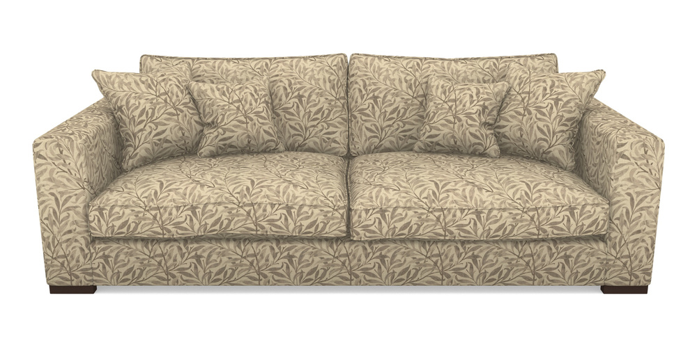 Product photograph of Stourhead 4 Seater Sofa In V A Drawn From Nature - Willow Bough Large - Natural from Sofas and Stuff Limited