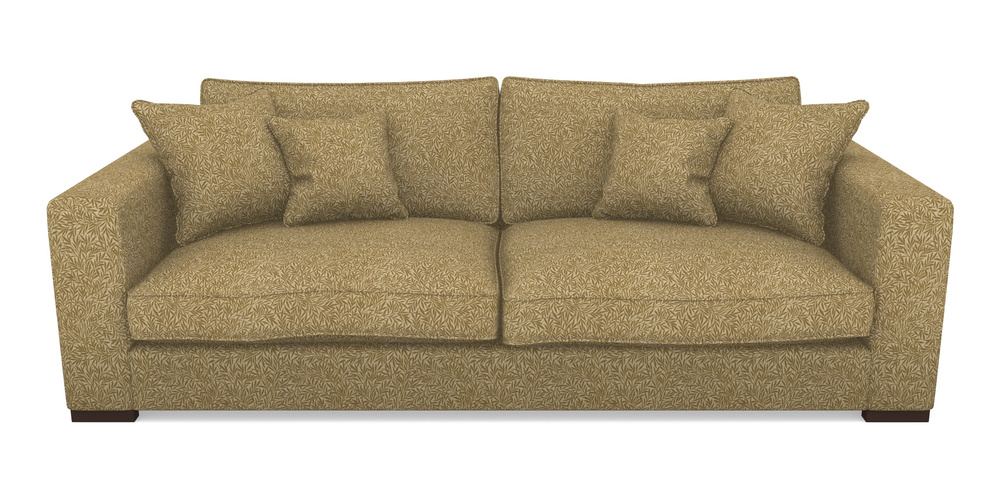 Product photograph of Stourhead 4 Seater Sofa In V A Drawn From Nature Collection - Willow - Gold from Sofas and Stuff Limited