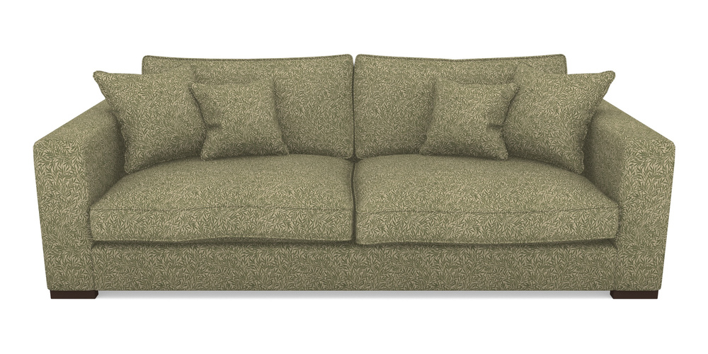 Product photograph of Stourhead 4 Seater Sofa In V A Drawn From Nature Collection - Willow - Light Green from Sofas and Stuff Limited