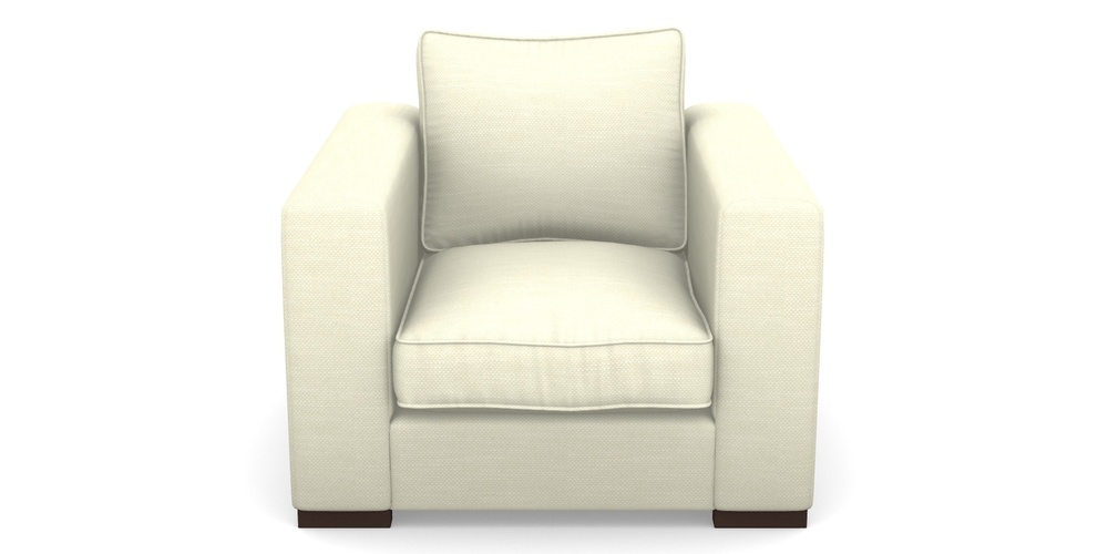 Product photograph of Stourhead Chair In Basket Weave - Cream from Sofas and Stuff Limited