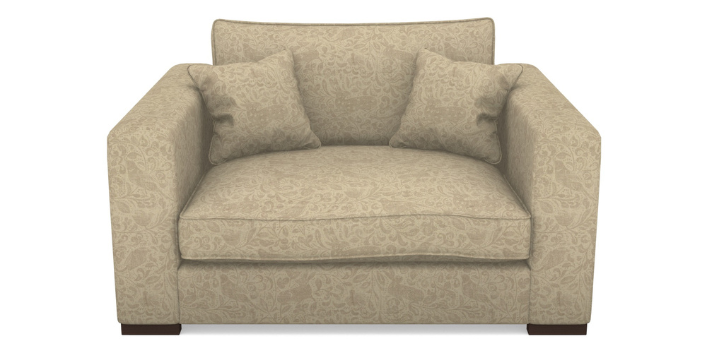 Product photograph of Stourhead Snuggler In V A Drawn From Nature - Bird And Rabbit - Natural from Sofas and Stuff Limited