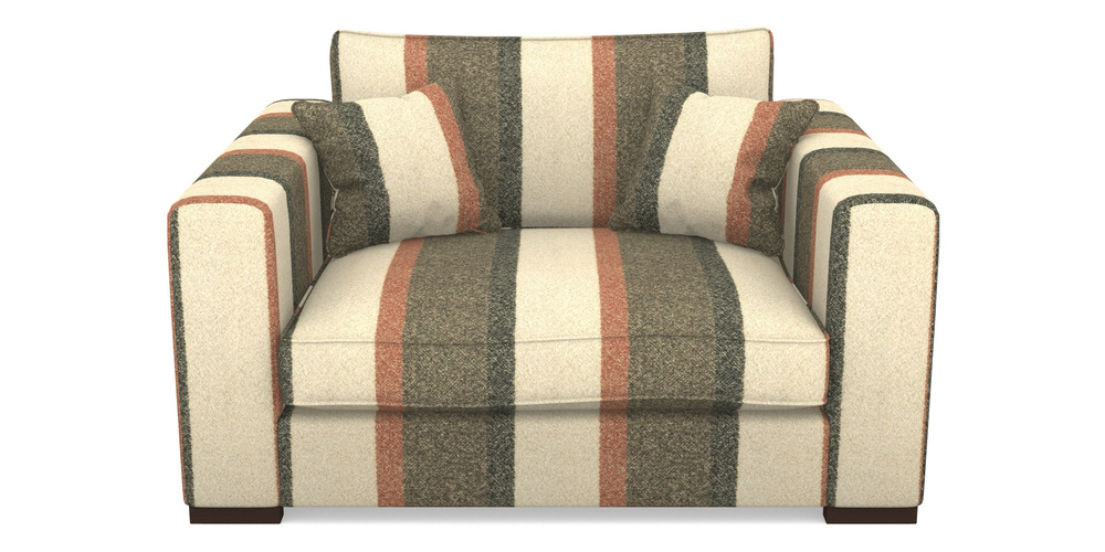 Product photograph of Stourhead Snuggler In Cloth 22 Weaves - Cedar Breaks - Jade from Sofas and Stuff Limited