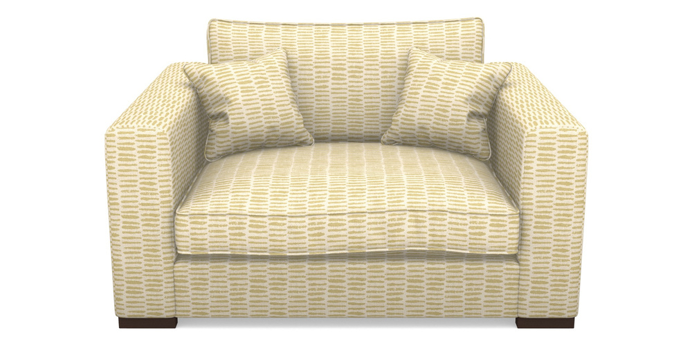 Product photograph of Stourhead Snuggler In Cloth 18 - Daub - Summer from Sofas and Stuff Limited