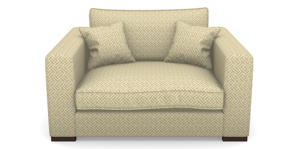 Product photograph of Stourhead Snuggler In Cloth 18 - Key - Fennel from Sofas and Stuff Limited