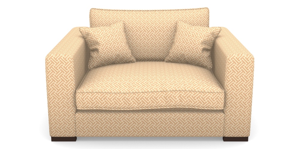 Product photograph of Stourhead Snuggler In Cloth 18 - Key - Fudge from Sofas and Stuff Limited