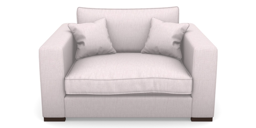 Product photograph of Stourhead Snuggler In Clever Cotton Mix - Blush from Sofas and Stuff Limited