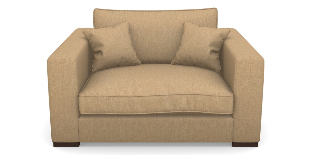 Product photograph of Stourhead Snuggler In Clever Cotton Mix - Bamboo from Sofas and Stuff Limited