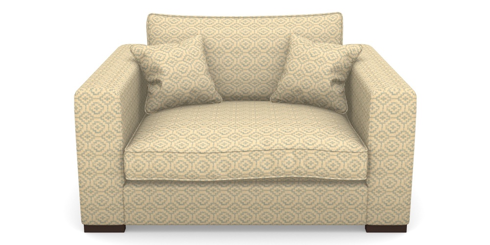 Product photograph of Stourhead Snuggler In Cloth 18 - Tile - Monsoon from Sofas and Stuff Limited