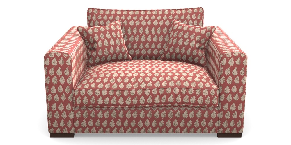 Product photograph of Stourhead Snuggler In Cloth 21 - Oak Leaf - Ginger Snap from Sofas and Stuff Limited