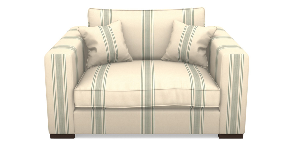 Product photograph of Stourhead Snuggler In Cloth 22 - Racing Stripes Cheltenham - Mint from Sofas and Stuff Limited