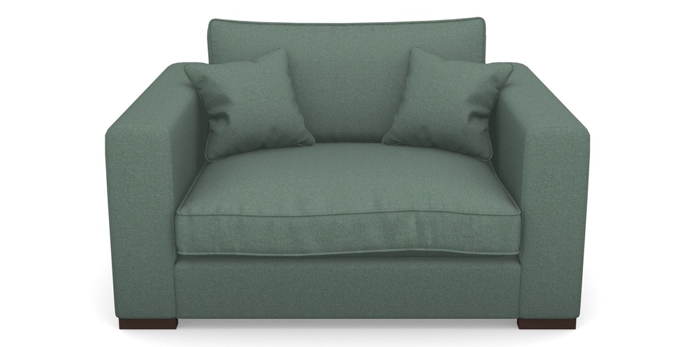 Product photograph of Stourhead Snuggler In Eco Washable Cotton - Mineral from Sofas and Stuff Limited