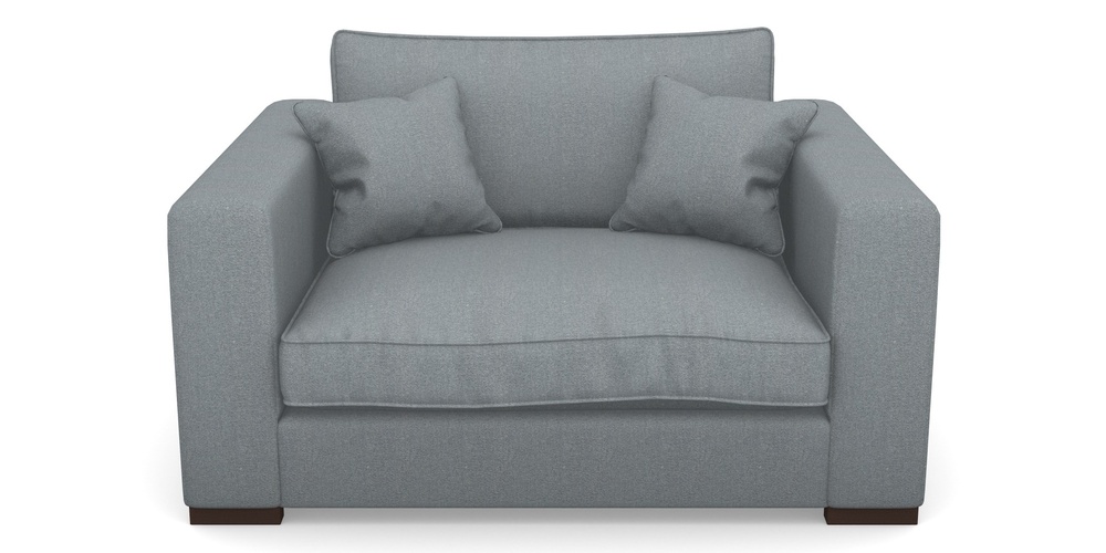 Product photograph of Stourhead Snuggler In Eco Washable Cotton - Pebble from Sofas and Stuff Limited