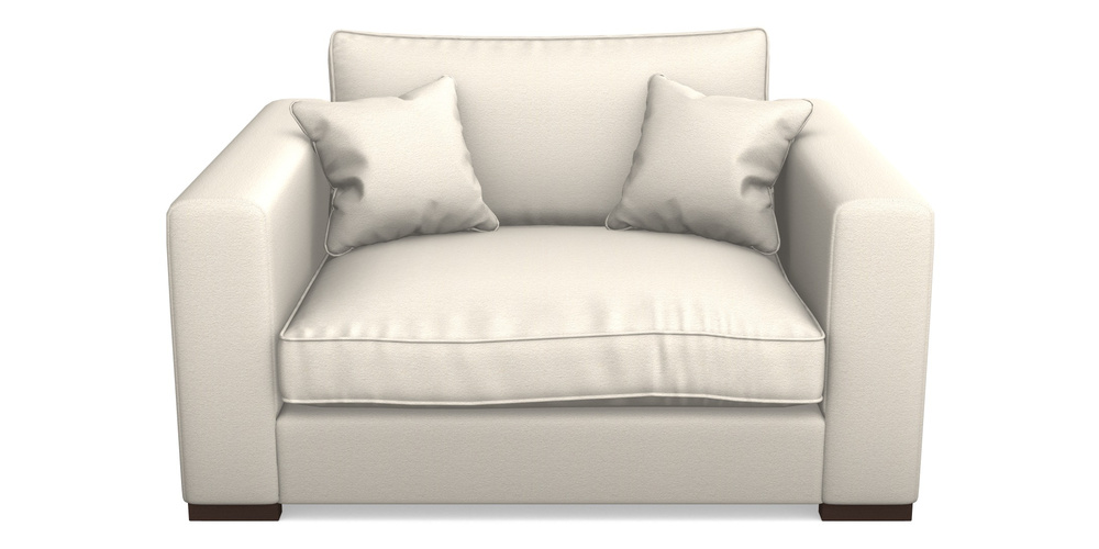 Product photograph of Stourhead Snuggler In Eco Washable Cotton - Parchment from Sofas and Stuff Limited