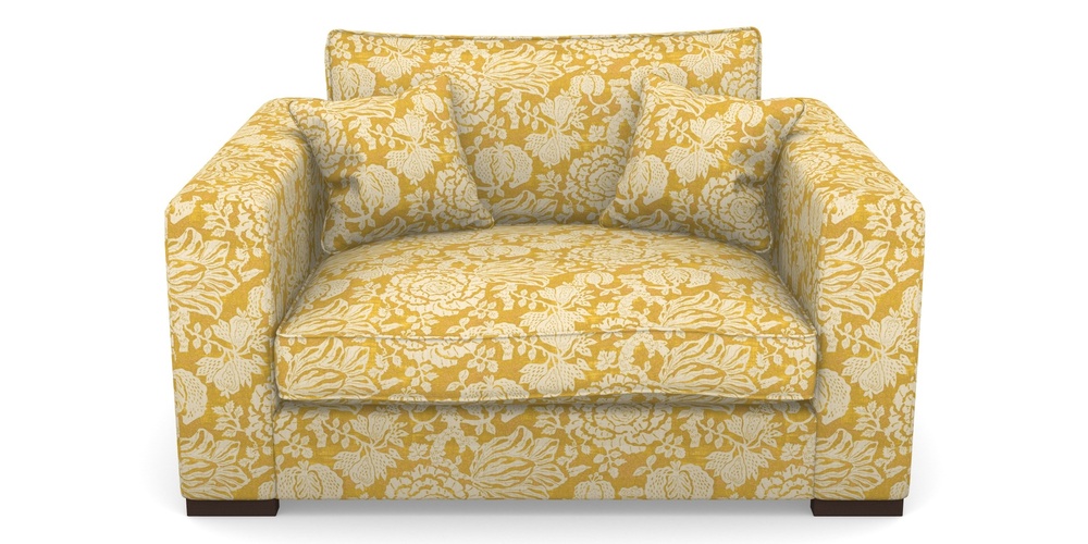 Product photograph of Stourhead Snuggler In V A Brompton Collection - Flowering Kale - Corn from Sofas and Stuff Limited