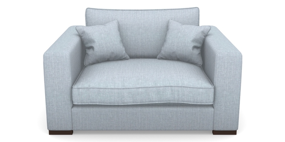 Product photograph of Stourhead Snuggler In House Plain - Sky from Sofas and Stuff Limited