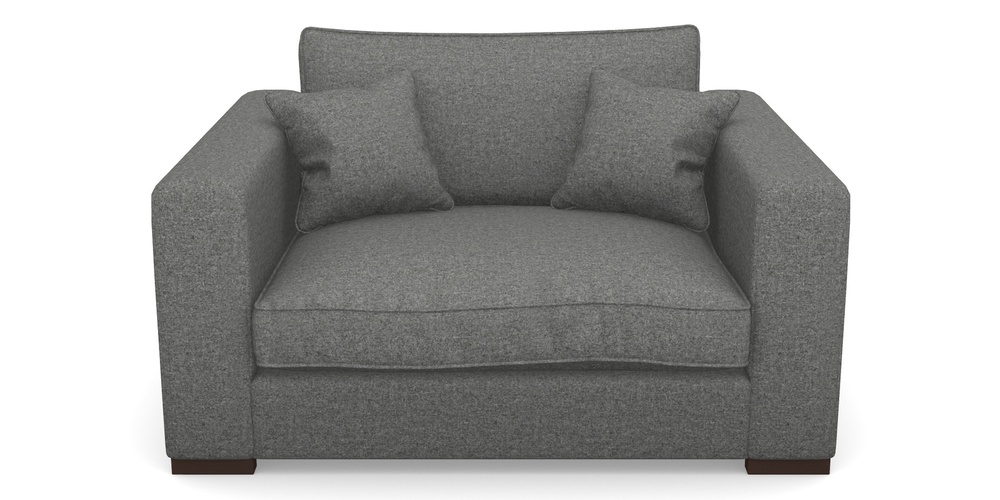 Product photograph of Stourhead Snuggler In House Wool - Nickel from Sofas and Stuff Limited