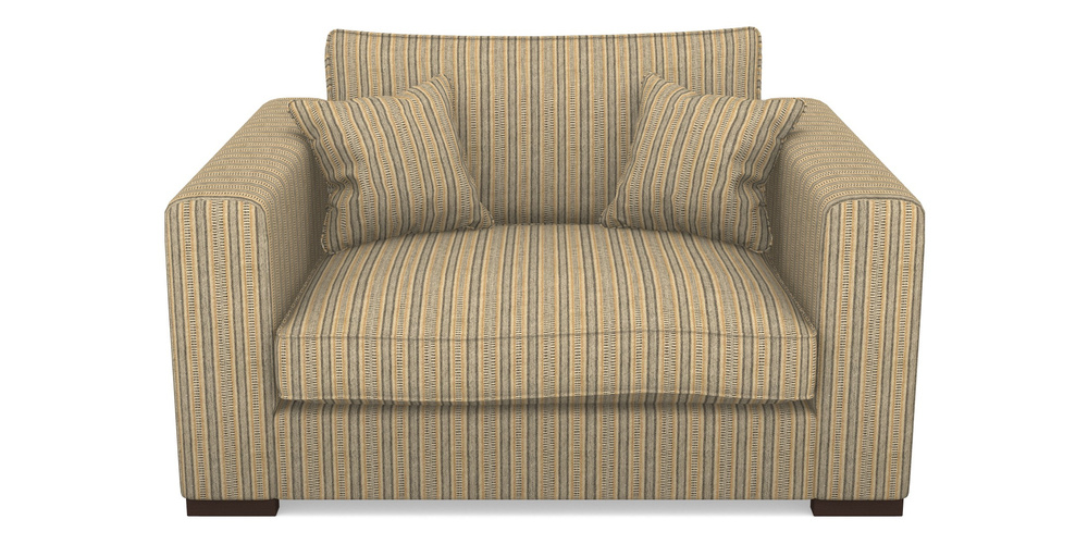 Product photograph of Stourhead Snuggler In Cloth 22 Weaves - North Cascades - Amber from Sofas and Stuff Limited