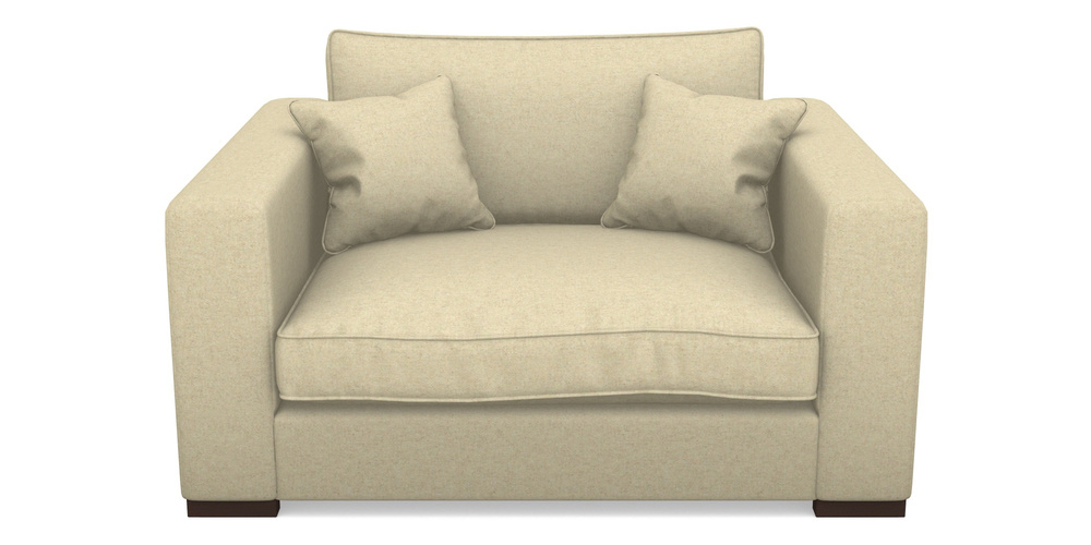 Product photograph of Stourhead Snuggler In Soft Wool - Wisp from Sofas and Stuff Limited