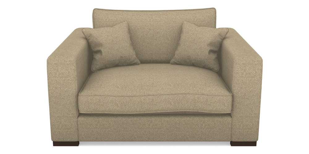 Product photograph of Stourhead Snuggler In V A Drawn From Nature Collection - Willow - Natural from Sofas and Stuff Limited