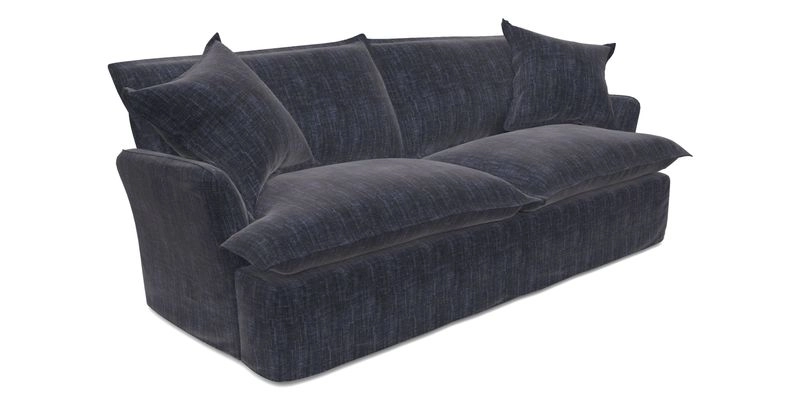 St Ives 3 seater sofa in Two Tone Plain Biscuit