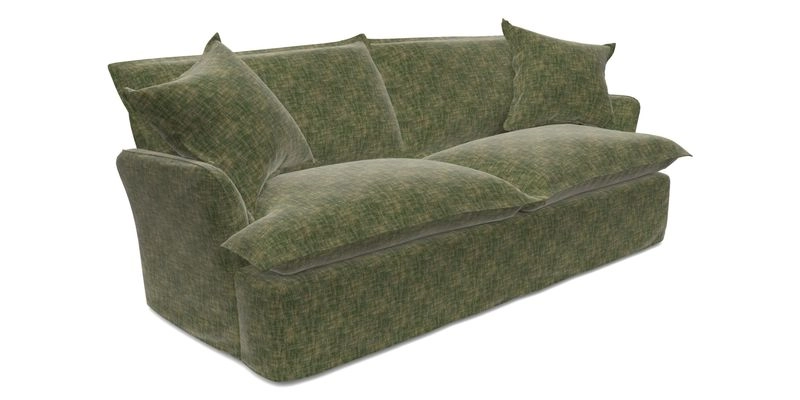 St Ives 3 seater sofa in Two Tone Plain Biscuit