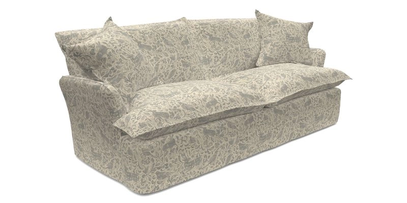 St Ives 3 seater sofa in Two Tone Plain Biscuit