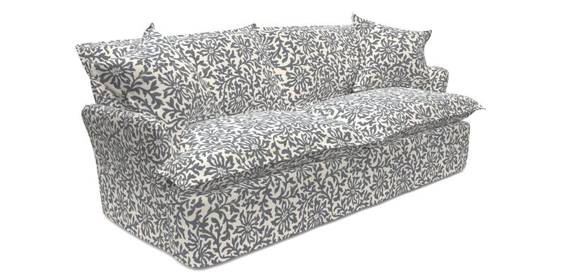 St Ives 3 seater sofa in Two Tone Plain Biscuit