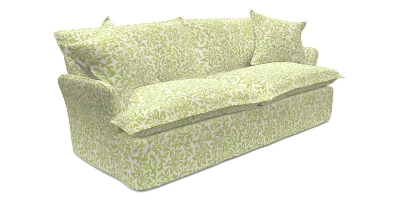 St Ives 3 seater sofa in Two Tone Plain Biscuit