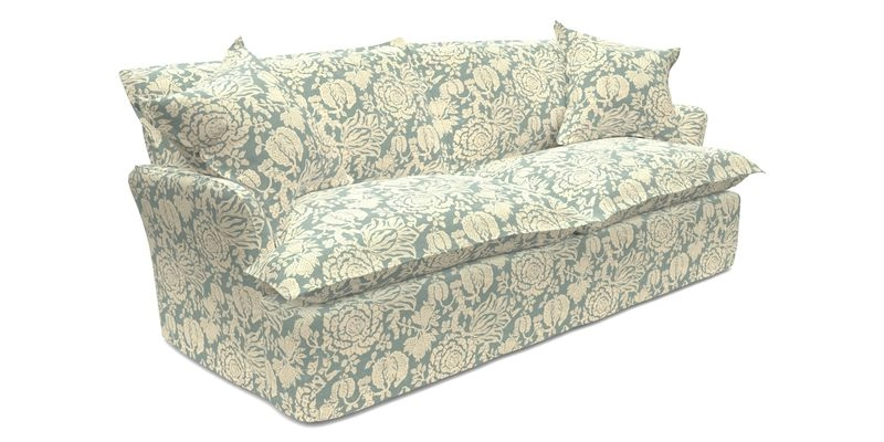 St Ives 3 seater sofa in Two Tone Plain Biscuit