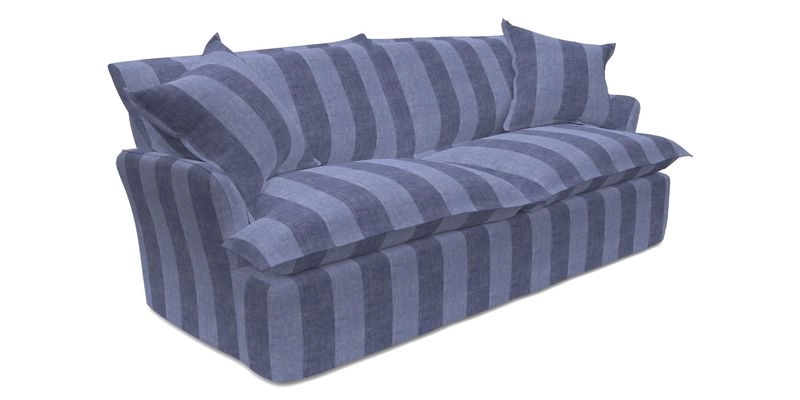St Ives 3 seater sofa in Two Tone Plain Biscuit