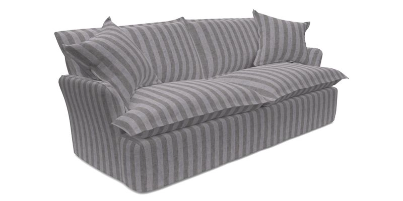 St Ives 3 seater sofa in Two Tone Plain Biscuit