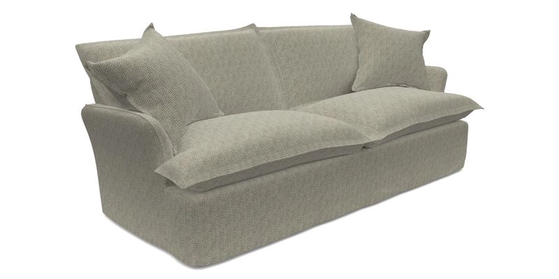 St Ives 3 seater sofa in Two Tone Plain Biscuit