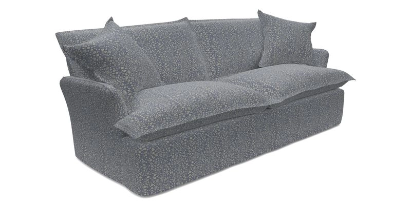 St Ives 3 seater sofa in Two Tone Plain Biscuit