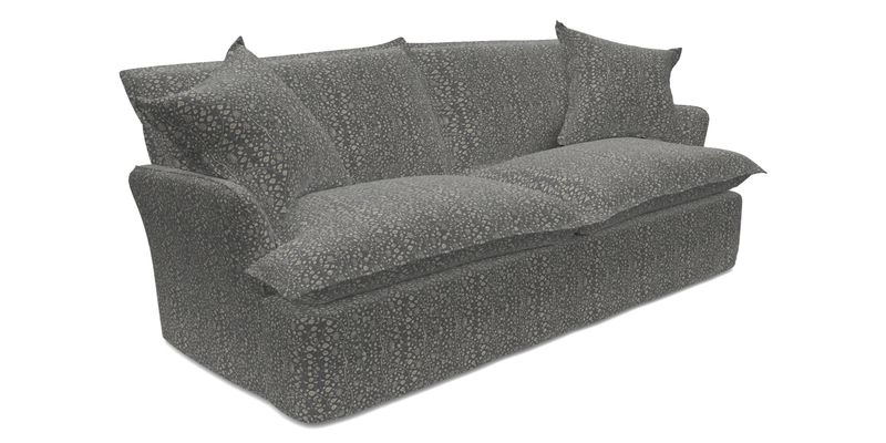 St Ives 3 seater sofa in Two Tone Plain Biscuit