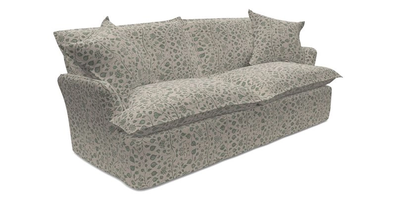 St Ives 3 seater sofa in Two Tone Plain Biscuit