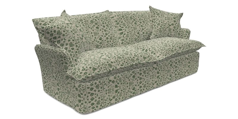 St Ives 3 seater sofa in Two Tone Plain Biscuit