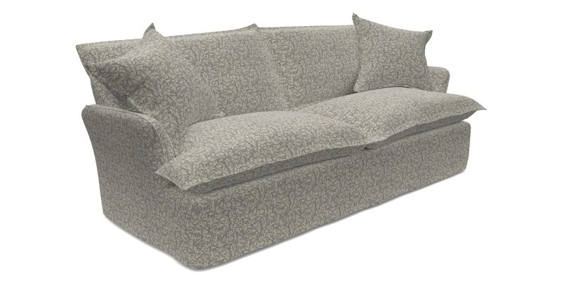St Ives 3 seater sofa in Two Tone Plain Biscuit