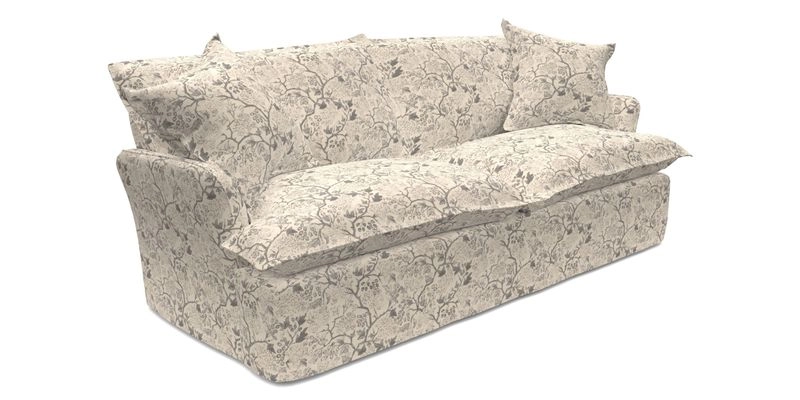 St Ives 3 seater sofa in Two Tone Plain Biscuit