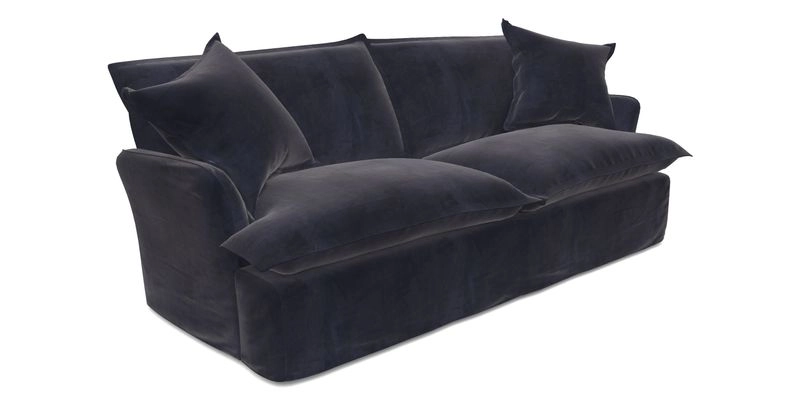 St Ives 3 seater sofa in Two Tone Plain Biscuit