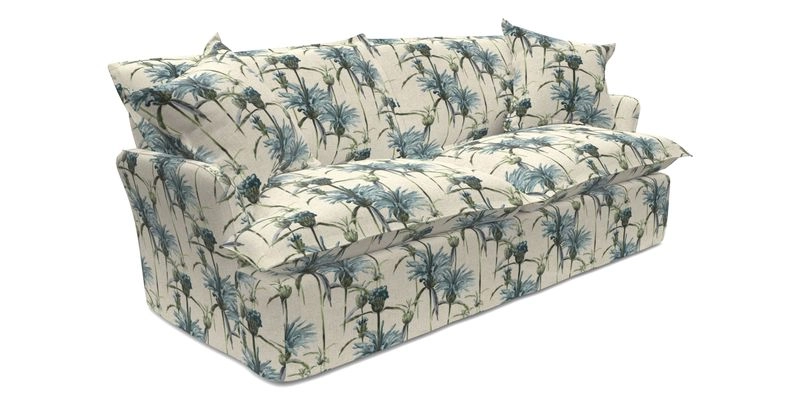 St Ives 3 seater sofa in Two Tone Plain Biscuit