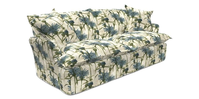 St Ives 3 seater sofa in Two Tone Plain Biscuit