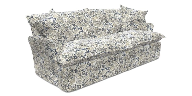 St Ives 3 seater sofa in Two Tone Plain Biscuit