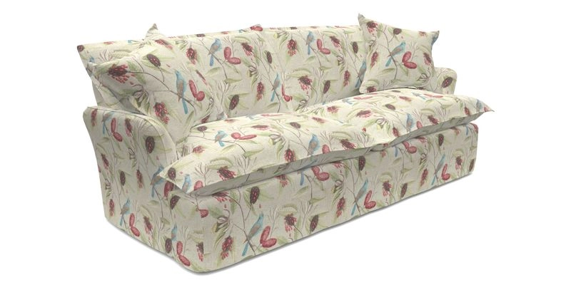 St Ives 3 seater sofa in Two Tone Plain Biscuit