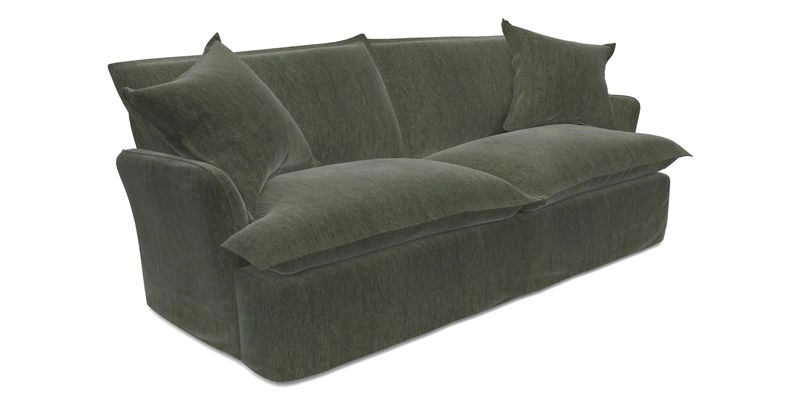 St Ives 3 seater sofa in Two Tone Plain Biscuit