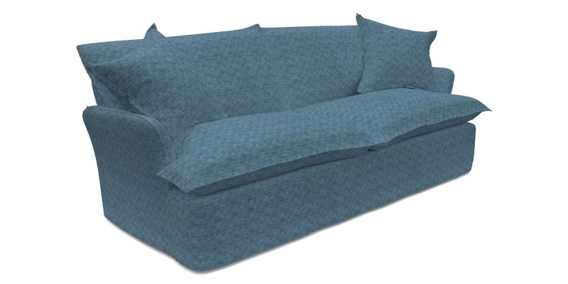 St Ives 3 seater sofa in Two Tone Plain Biscuit