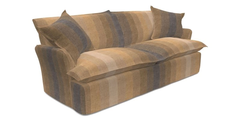 St Ives 3 seater sofa in Two Tone Plain Biscuit