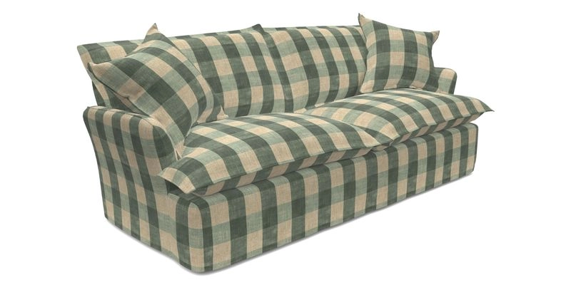 St Ives 3 seater sofa in Two Tone Plain Biscuit