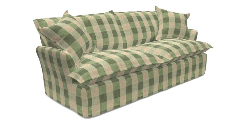 St Ives 3 seater sofa in Two Tone Plain Biscuit